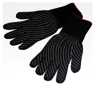 Produktbild von Hitzebeständige Sicherheits-Ofenhandschuhe - Schwarz