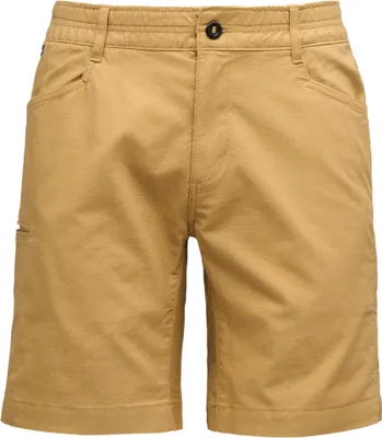 M Rocklock Shorts von Black Diamond in Beige; geeignet für Klettern und Bouldern.