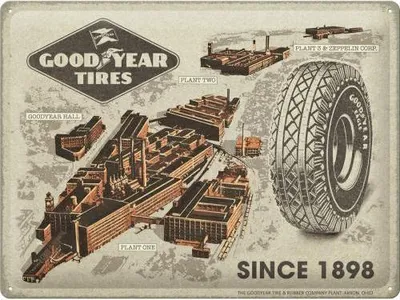 Zdjęcie produktu dla Plakat 30X40 Goodyear Factories