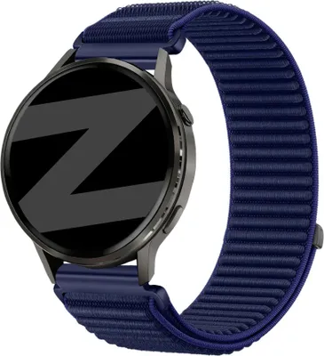 Produktbild von Bandz Nylon-Armband „Wave“, geeignet für Garmin Vivoactive 4 / Garmin Venu 4 – 45 mm / Garmin Venu 3 / Garmin Venu 2 – Dunkelgrün