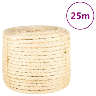 Image de vidaXL Corde 100% sisal 14 mm 25 m
