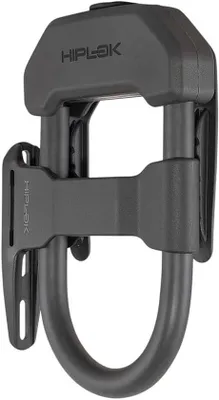 Productafbeelding van Beugelslot met frameclip - 15 x 8,5 cm - Zwart