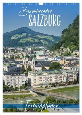 Produktbild von Bezauberndes SALZBURG / Terminplaner (Wandkalender 2027 DIN A3 hoch), CALVENDO Monatskalender