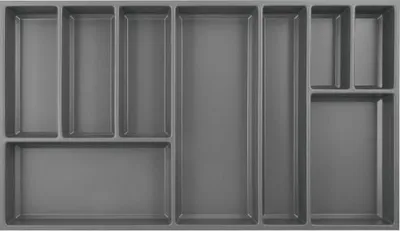 Produktbild von Agoform Besteck Organizer Sky Besteckeinsatz 820x53x473 Kunststoff schiefergrau