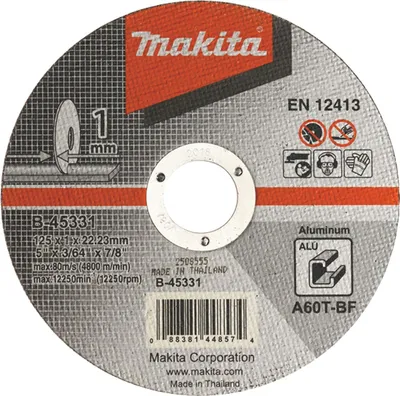 Produktbild von Makita B-45331 Trennscheibe 125x1mm Alu