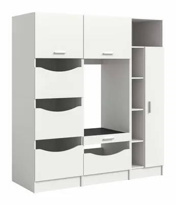 Produktbild von Waschmaschinenschrank Set Free 2 | 3-teilig | weiß