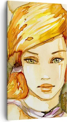 Produktbild von Bild auf Leinwand - Leinwandbild - Frau Sommer Blume - 45x80cm - Wand Bild - Wanddeko - Wandbilder - Leinwanddruck - Bilder - Kunstdruck - Wanddekoration - Leinwand bilder - Wandkunst - PA45x80-3538