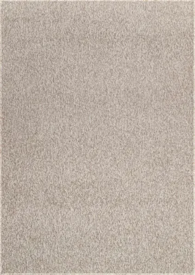 Produktbild von Tapiso Teppich NIZZA Melange Silber Einfarbig 300 x 400 cm