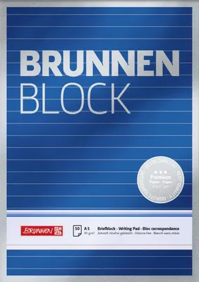 Imagen del producto de BRUNNEN 1052327 BB A5 90g 50Bl lin Premium