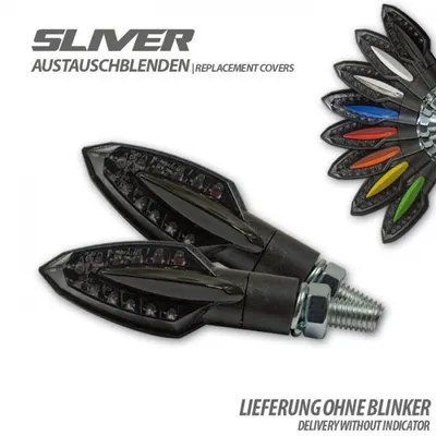 Image de Austauschblende Sliver glanzschwarz