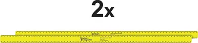 Zdjęcie produktu dla Linijka magnetyczna, taśma miernicza, zestaw 2, 60 cm
