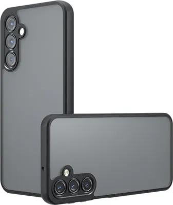 Produktbild von Samsung Galaxy A57 Hülle - Coverup Mattes Transparentes Back Cover mit Kameraschutz - Schwarz