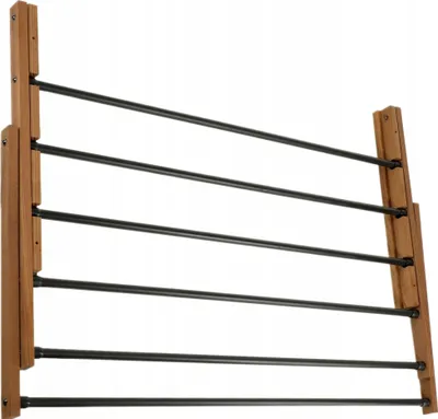 Produktbild von KADAX Faltbarer Trockner, Ausziehbarer Standtrockner, Ziehharmonika-Wäscheständer (53x85cm Wand)