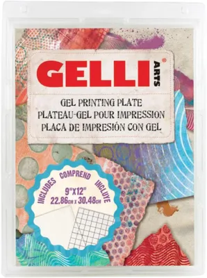 Image de Plaque d'impression gel Gelli Arts 22,9 x 30,5 cm - Matériel de bricolage créatif