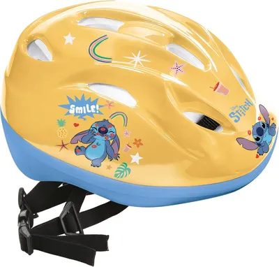 Immagine prodotto di Casco da bicicletta per bambini Cyklo Mondo Stitch giallo/blu