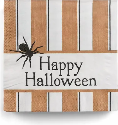 Produktbild von Happy Halloween Servietten 16 St. im Retro Design