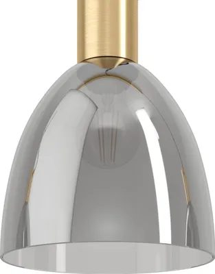 Immagine prodotto di Lampada a sospensione Lebalio, color fumo, 3 luci