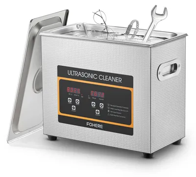 Ultraschallreiniger 6,5 l, 180 W, digital, mit Heizung und Timer