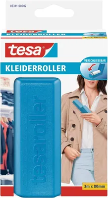 Produktbild von Kleiderroller farbig sortiert Packung mit 3 Stück