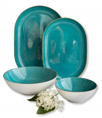 Produktbild von Lubiana Boss Servierplatte Set Marine 4-teilig