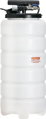 Produktbild von Flüssigkeitsabsauger, 15 Liter (4 Gallonen), pneumatischer/manueller Ölwechsler, Vakuum-Flüssigkeitsabsauger mit Messstab und Saugschlauch, Ölabsauger, Wechselpumpe für Automobilflüssigkeiten, Vakuum-Evakuierung