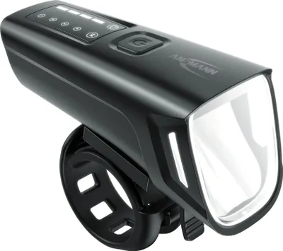 Zdjęcie produktu dla Ansmann 1600-0523, Przednie oświetlenie, Czarny, Kopolimer akrylonitrylo-butadieno-styrenowy (ABS), Poliwęglan (PC), LED, 100 lm, Bateria