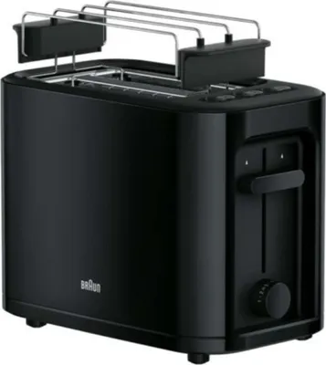 Produktbild von BRAUN Toaster 2 Scheiben HT 3010 BK schwarz