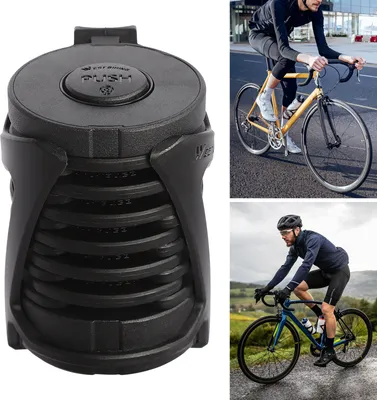 Obrázek produktu pro Skládací zámek, důmyslný design zámku na kolo, snadno čistitelný kombinační zámek