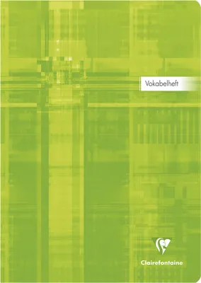 Produktbild von Clairefontaine Vokabelheft DIN A4 2 spaltig 40 Blatt