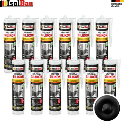 Neutralsilikon Naturstein Silikon Granit Marmor Sanitär Inn/Auß 1 - 48 x 300ml