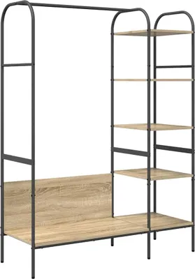 Obrázok produktu pre Vešiak na oblečenie Hnedá 120 x 44 x 160 cm Kompozitné drevo