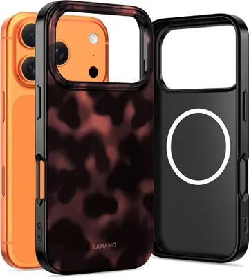 Obrázek produktu pro Tech Protect Lamano pouzdro na mobilní telefon kompatibilní s iPhone 17 Pro černá červená