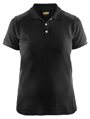 Produktbild von Blakläder Damen Polo Shirt 3390 1050 in div. Farben, Farbe:schwarz, Größe:3XL