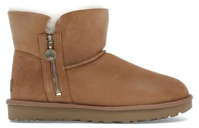 Obrázek produktu pro UGG Bailey Zip Mini Boty, barva Chestnut (dámské) - velikost EU 37