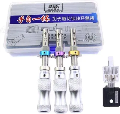 Produktbild von Famanu Lockpicking Training Set für Anfänger und Profis - 3-teilig