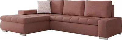 Produktbild von MIRJAN24 Ecksofa Orkan Mini, Polsterecke, Schlaffunktion und Bettkasten, Eckcouch vom Hersteller, L-Form Sofa (Uttario Velvet 2955 + Evo 28)