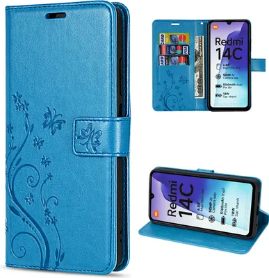 Produktbild von Hülle Xiaomi Redmi 14C /Poco C75, Handy Tasche Handyhülle Wallet Case Flip Cover