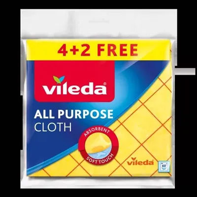 Produktbild von VILEDA Universaltuch 4 + 2 Stück