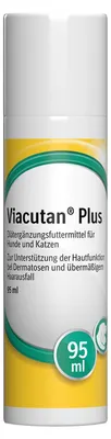 Nahrungsergänzungsmittel Viacutan Plus, 95 ml, für Hunde und Katzen