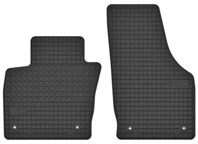 Produktbild von Gummimatten Fußmatten Vorne Schwarz für Audi Q3 I 8U 2011-2018