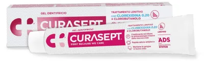 Produktbild von CURASEPT GEL Zahnpasta DNA, beruhigende Behandlung, 75 ml