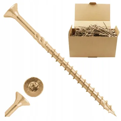 Produktbild von AZMET Zimmermannsschrauben Holz 6x90 Torx 100 Stück