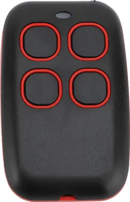 Obrázek produktu pro 4PCS bezdrátové kopírování dálkového ovládání Full Band 250 až 913MHZ Klonový otvírač garážových vrat pro automatické dveře s roletou Červená barva