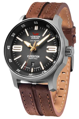 Obrázok produktu pre Vostok-Europe - Náramkové hodinky - Pánske - Expedition Compact - NH35A-592A555-Leather