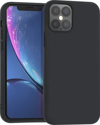 Produktbild von UNIQ Accessory iPhone 12 Pro Max Black Back cover case - Ultra Thin