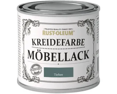 Produktbild von Rust-Oleum® Kreidefarbe Möbellack Tiefsee 125 ml