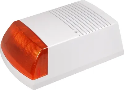 Produktbild von Solar Alarmanlagen Dummy-Alarmanlage Box Attrappe Alarm Außen Sirene mit LED