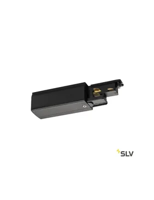 Produktbild von SLV 1002638 S-TRACK DALI Einspeiser links schwarz