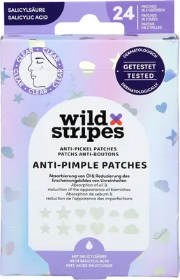 Image de Patchs hydrocolloïdes contre l'acné avec acide salicylique Holo Clear (Patchs anti-boutons) 24 pcs
