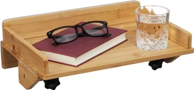 Image de Étagère de lit pliable en bambou
